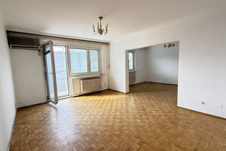 Zwei Wohnungen anliegend mit Durchbruch: 6-Zimmer-Wohnung in 1190 Wien – mit Balkon und zwei Loggia!, Wohnung-kauf, 795.000,€, 1190 Wien 19., Döbling