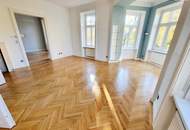 Klassisch. Wienerisch. Wunderschön. Ein Zuhause mit Charakter! Klassische Altbauwohnung in der Barawitzkagasse in kompletter Hoflage + Flügeltüren + Grünblick!