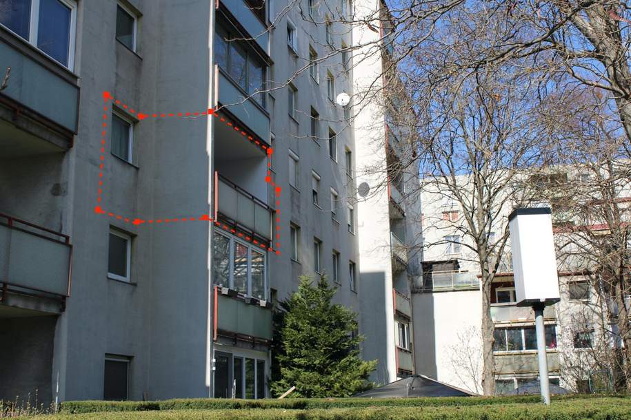 "2,5 Zimmer Starter- Wohnung mit Loggia", Wohnung-kauf, 210.000,€, 1210 Wien 21., Floridsdorf