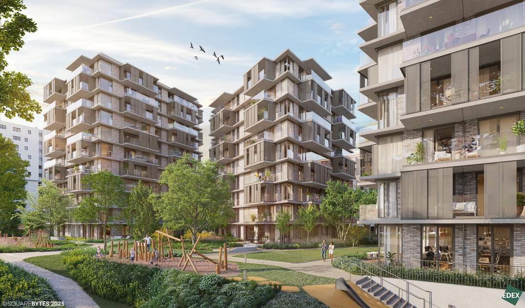 Wohlfühl-Zuhause: 2 Zimmer &amp; zwei Balkone mit Sonnenuntergangsblick | URBAN DAHEIM | BAUFELD 13