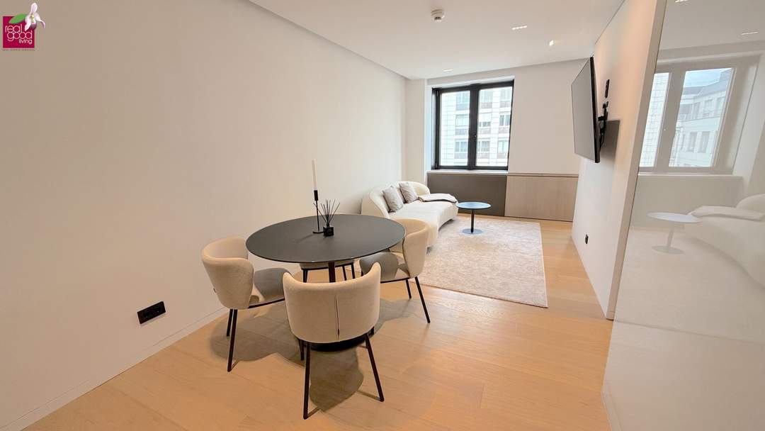 Exklusives 2 Zimmer LUXUS-Apartment im 5-Sterne-Hotel 1010 Wien – Nähe Stephansdom ++ Mit Concierge-Service & Hotelkomfort