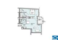 Schöne 2 Zimmerwohnung mit Loggia Nahe dem Floridsdorfer Wasserpark