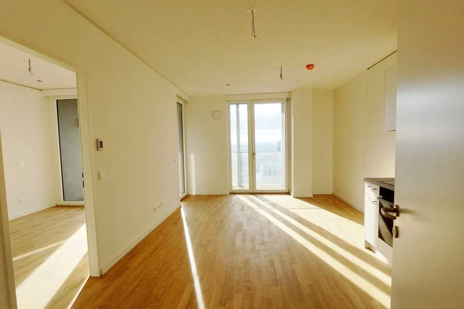 Wohnen über den Dächern Wiens – TOWER HOMES, Wohnung-miete, 895,00,€, 1220 Wien 22., Donaustadt