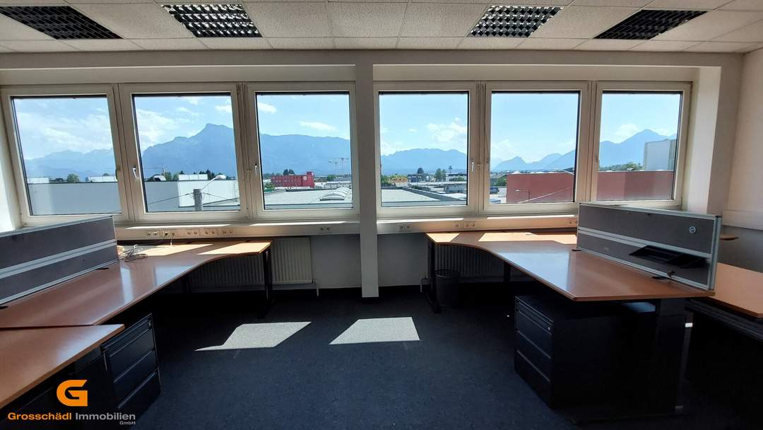 Preisreduktion! Büroetage mit Panoramablick in Salzburg Maxglan mieten