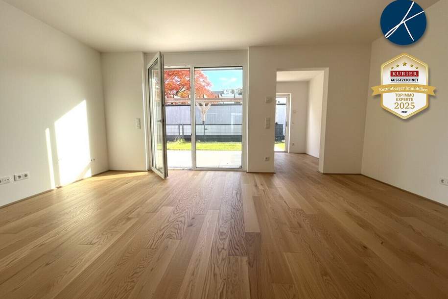 U6 Erlaaer Straße: Ihr Traum-Reihenhaus als Erstbezug mit Garten und Dachterrasse, Haus-kauf, 599.000,€, 1230 Wien 23., Liesing