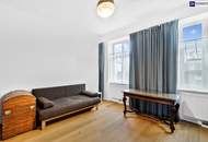 Exklusive 4-Zimmer-Altbauwohnung mit hofseitigem Balkon nahe U3 & Schönbrunn