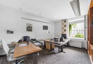 BÜROHAUS in bester Stadtlage! 3 Etagen | 13 Zimmer | 3 Garagen | Unterkellert | Dachterrasse mit Rundumblick