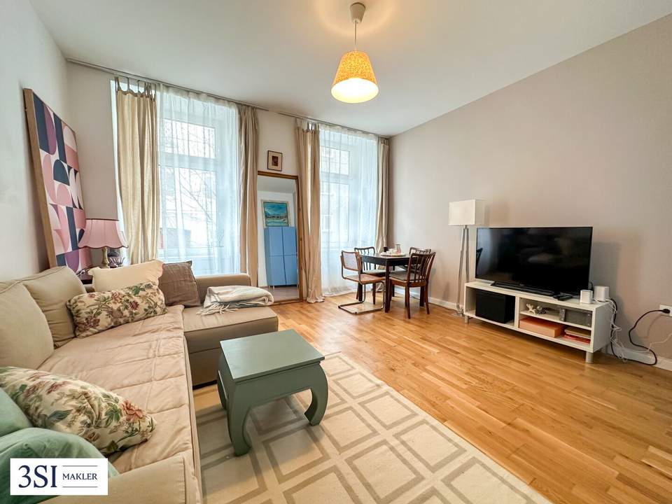 3-Zimmer-Altbauwohnung in Top-Lage des 6. Bezirks - Perfekte Aufteilung für Paare oder WGs