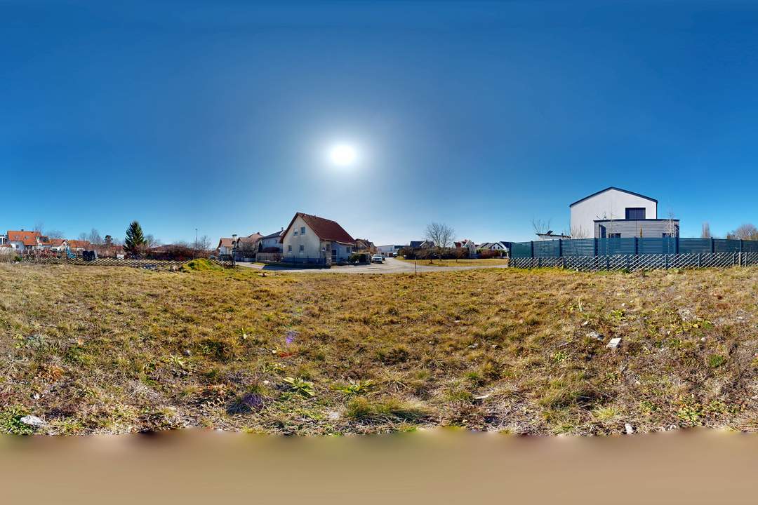 Voll aufgeschlossenes Grundstück in ruhiger Siedlungslage von Winden