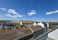 Dachgeschoss-Maisonette mit 3 Zimmern und traumhaftem Weitblick nahe der äußeren Mariahilfer Straße