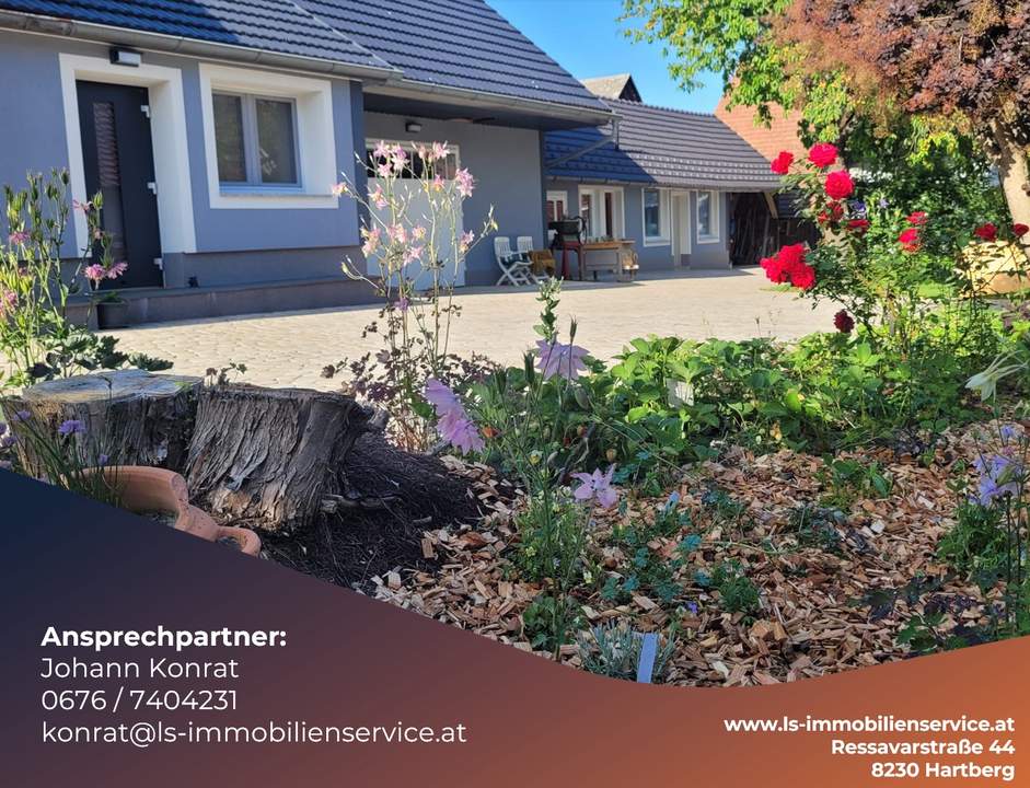 Modernisiertes Wohnhaus mit Einliegerwohnung im sonnigen Südburgenland!