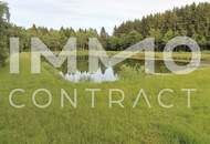 Großes Grundstück mit Fischteich und Badeteich, Erholungsanlage, Freizeitparadies mit viel Potenzial