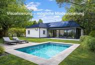 "Bungalow mit großem Grundstück & Garage – Gemeinde Bisamberg"