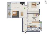Stilvolle 3-Zimmer-Wohnung mit zwei Balkonen in Toplage Jakomini