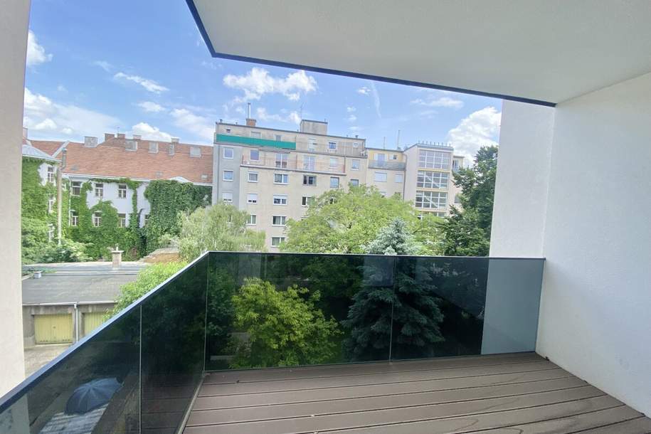 ERSTBEZUG - Apartment am Aupark - 3 Zimmer mit Balkon mit Grünblick - WÄRMEPUMPE, Wohnung-kauf, 444.000,€, 1210 Wien 21., Floridsdorf
