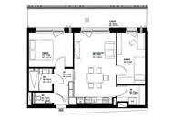 Pauschalmiete inklusive Warmwasser, Heizung & Kühlung - Moderne 3-Zimmer-Wohnung mit großzügigem Balkon und stilvoller Ausstattung