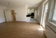 1-Zimmer-Gartenwohnung im Zentrum mit Tiefgaragenstellplatz!