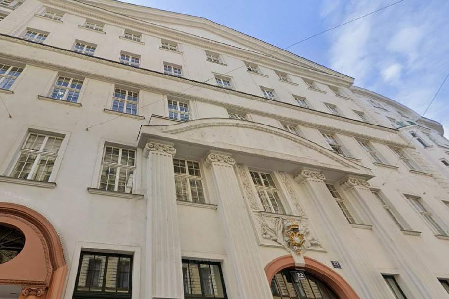 Repräsentative Büroresidenz im historischen Stilaltbau – Exklusives Arbeiten in 1010 Wien, Gewerbeobjekt-miete, 7.552,89,€, 1010 Wien 1., Innere Stadt