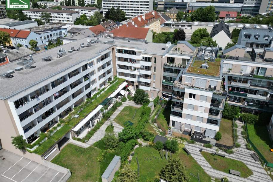 Grünblick mitten in der Stadt: 2-Zimmer-Neubauwohnung in Hofruhelage, Wohnung-miete, 784,84,€, 3100 Sankt Pölten(Stadt)