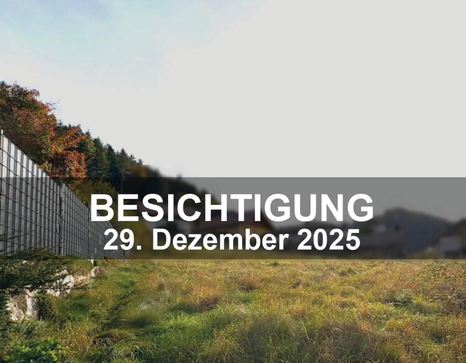 Sonniges Baugrundstück in Parz