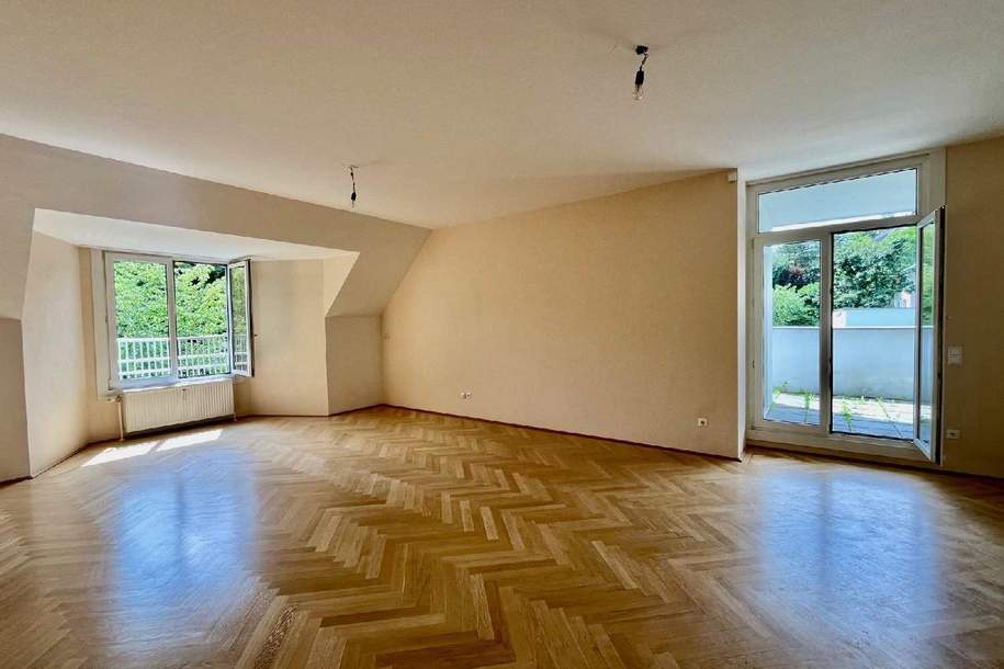 Großzügige 4-Zimmer-Dachgeschoßwohnung mit Loggia und herrlichem Grünblick in Neustift am Walde, Wohnung-kauf, 825.000,€, 1190 Wien 19., Döbling