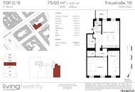 Weihnachtsaktion NEUE PREISE | perfekt geplante 3-Zimmer Altbauwohnung mit Balkon nahe dem Augarten | Top 2/6