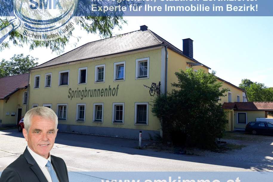 Zinshaus mit 10 Wohnungen – Innenhof-Carports – attraktive Anlage!, Haus-kauf, 1.500.000,€, 3550 Krems(Land)
