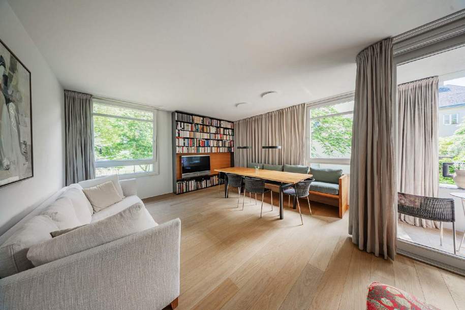 Stilvolle 3-Zimmer-Wohnung mit Loggia ins Grüne – Böcklinstraße, Wohnung-kauf, 1.150.000,€, 1020 Wien 2., Leopoldstadt