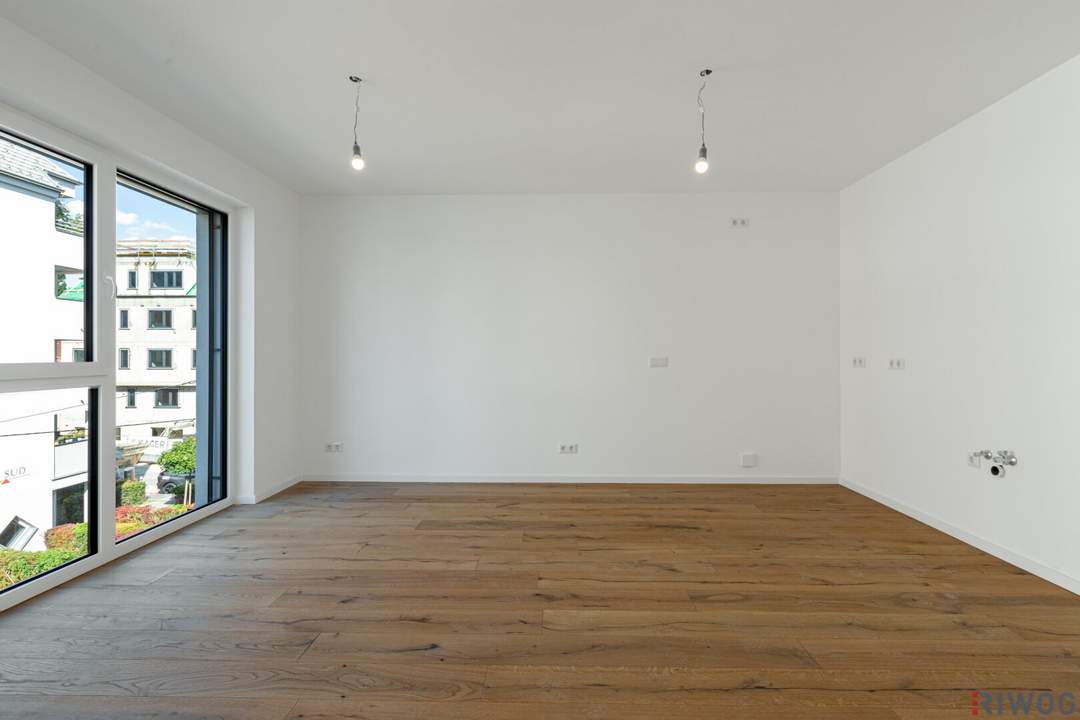 2 Zimmer-Neubauwohnung mit Loggia | Erstbezug nach Errichtung | für Anleger oder Eigennutzer | Luftwärmepumpe | optionaler Tiefgaragenplatz