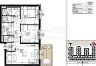 Perfekte 3-Zimmer-Anlegerwohnung im Erstbezug vermietet in attraktiver Lage inkl. Garagenplatz