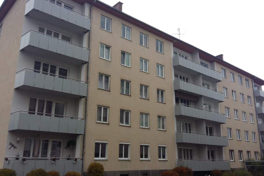 Unbefristete 2-Zimmer-Wohnung mit Balkon!, Wohnung-miete, 474,01,€, 3100 Sankt Pölten(Stadt)