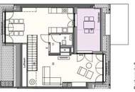 Waldrand Living - Wunderschöne Dachgeschoss-Maisonette mit zwei Garagenplätzen