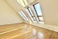 Dachgeschoss-Maisonette mit 3 Zimmern und traumhaftem Weitblick nahe der äußeren Mariahilfer Straße