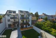 ZENTRAL UND RUHIG - TEILMÖBLIERTE TERRASSENWOHNUNG MIT FERNBLICK INS GRÜNE