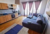 DACHGESCHOSS, FERNBLICK, 48 m2 Neubau mit 13 m2 Balkon, Wohnküche, 1 Zimmer, Duschbad, Garage möglich, U3-Nähe, vermietet