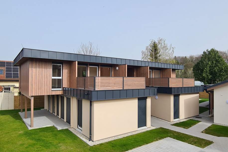 Neu errichtete Wohnanlage - 9 Wohnungen – 7 Gärten - 2 Dachterrassen – 1 Pool - Carportanlage., Wohnung-kauf, 195.000,€, 8483 Südoststeiermark