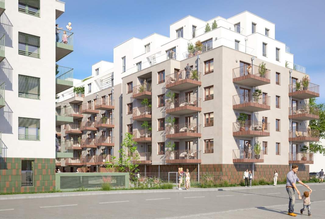 FORSTHAUS - DACHGESCHOSS, Neubau Erstbezug - 2 Zimmer mit Freifläche Nähe Donaukanal (FH73)