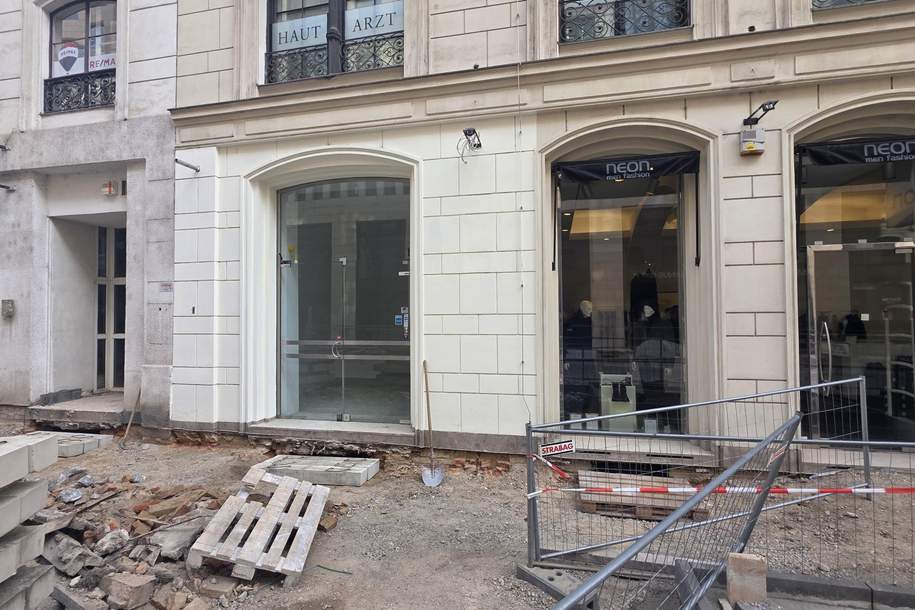 Mahlerstraße: Geschäftslokal Nähe Kärntner Straße, Gewerbeobjekt-miete, 2.852,30,€, 1010 Wien 1., Innere Stadt