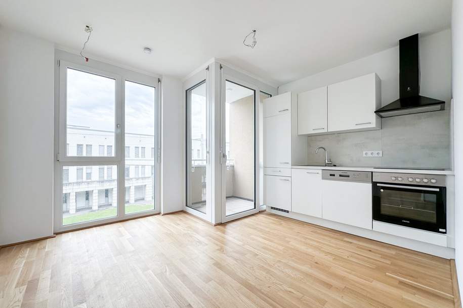Moderner Studentenhit mit sonniger Loggia nahe dem Augarten, Wohnung-miete, 525,39,€, 8020 Graz(Stadt)
