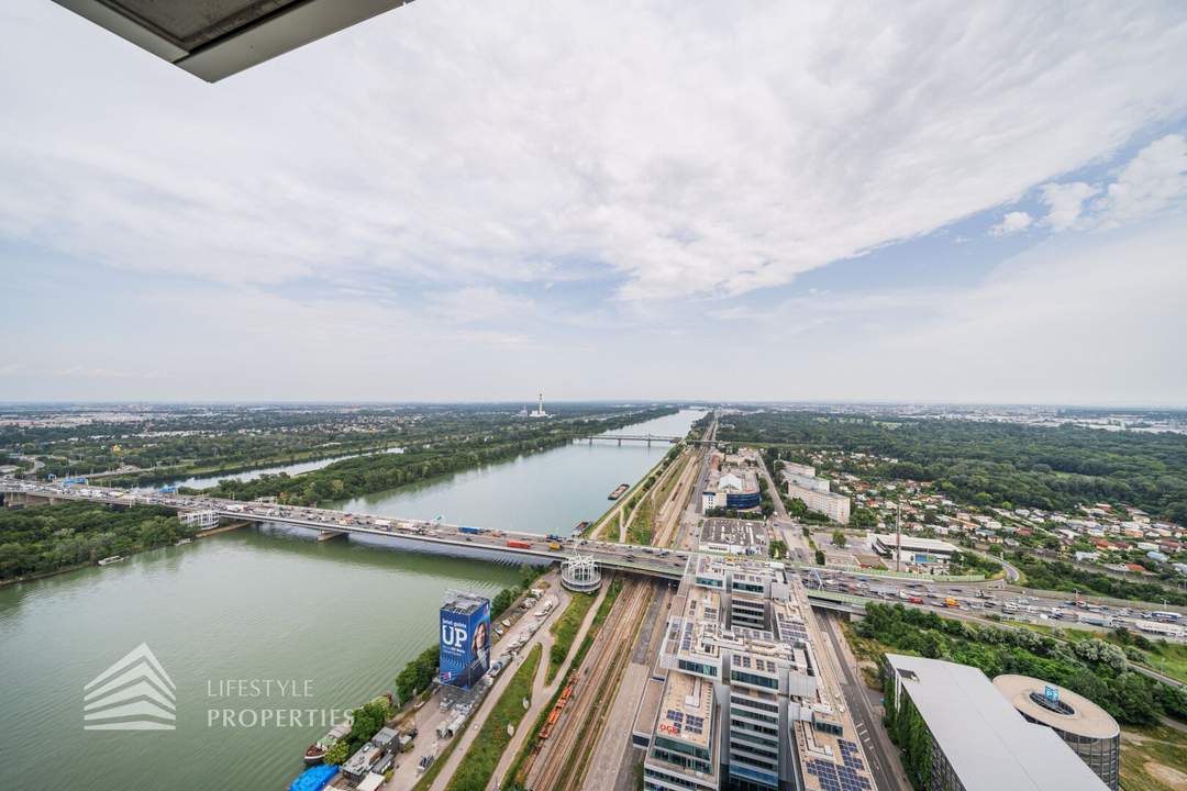 Erstbezug! Moderne 2-Zimmer Wohnung mit Balkon, Nähe Neue Donau