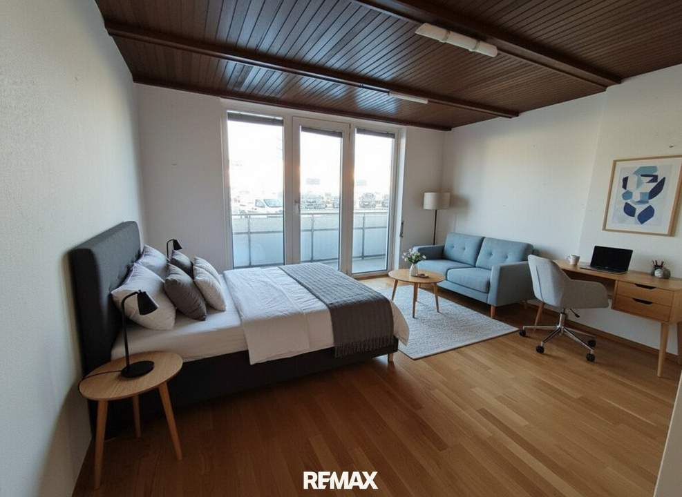 Sanierungsprojekt | Einzimmer-Studentenhit mit Loggia beim FH-Technikum