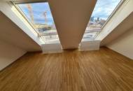 3-Zimmer-Dachgeschoss-Maisonette mit Loggia/Terrasse - nahe zum Bahnhof Meidling!