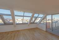 ++RARITY++ UNIQUE TOP FLOOR APARTMENT IN A BEST LOCATION IN THE 7TH DISTRICT! GREAT TERRACES!