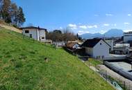 Sonnige Hanglage mit schönem Gebirgs- und Fernblick!