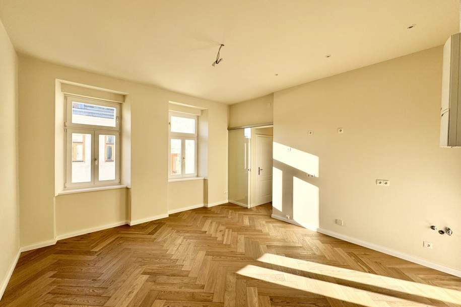 Sonniger Altbau im 3. Liftstock | Tolle Lage bei Josefstädter Straße und Hamerlingpark, Wohnung-kauf, 398.000,€, 1080 Wien 8., Josefstadt