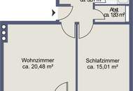 Sonnige 3-Zimmer-Wohnung mit Terrasse und Gartenanteil in Neu-Anif