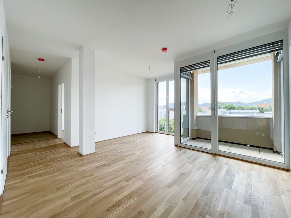 Moderner 3-Zimmer-Wohnung mit sonniger Loggia in zentraler Lage