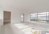 ERSTBEZUG! Lichtdurchflutete 3-Zimmer-Wohnung mit Terrasse samt traumhaftem Donaublick zu vermieten!