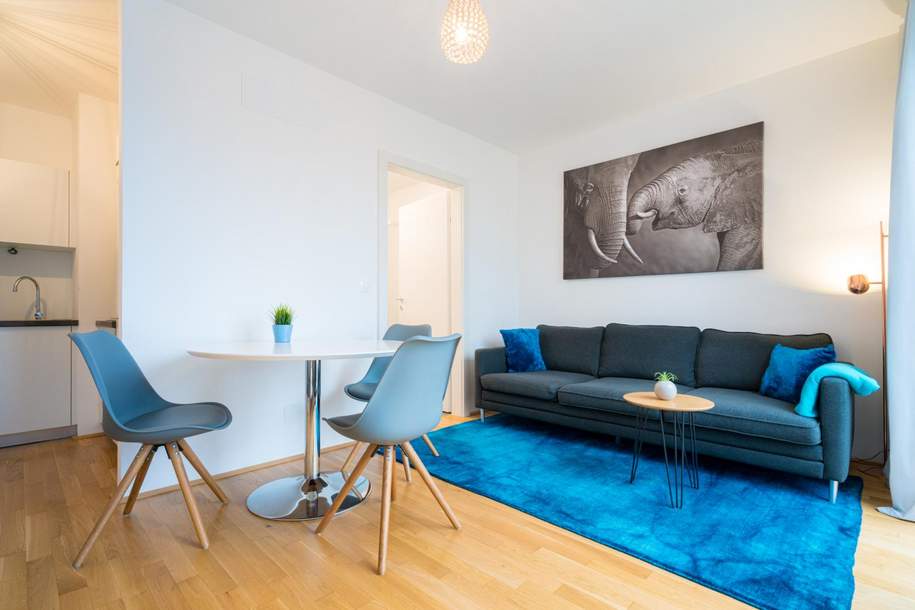"U1-UNO CITY-Donau Zentrum- 2-Zimmer mit Terrasse!", Wohnung-miete, 1.150,00,€, 1220 Wien 22., Donaustadt