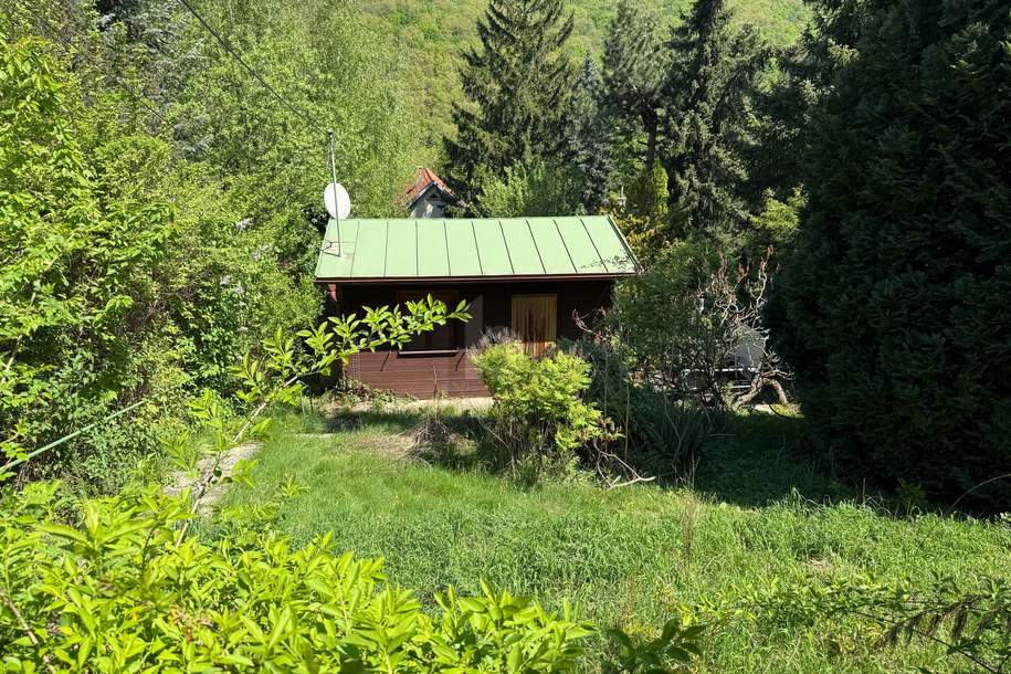 Preisreduktion! TOLLE FLÄCHE AM WOLFERSBERG MIT KLEINEM FERIENHAUS, Grund und Boden-kauf, 550.000,€, 1140 Wien 14., Penzing